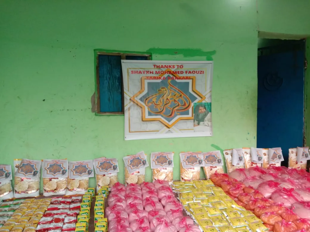 Initiative humanitaire de l'Ordre soufi Karkariya au Népal