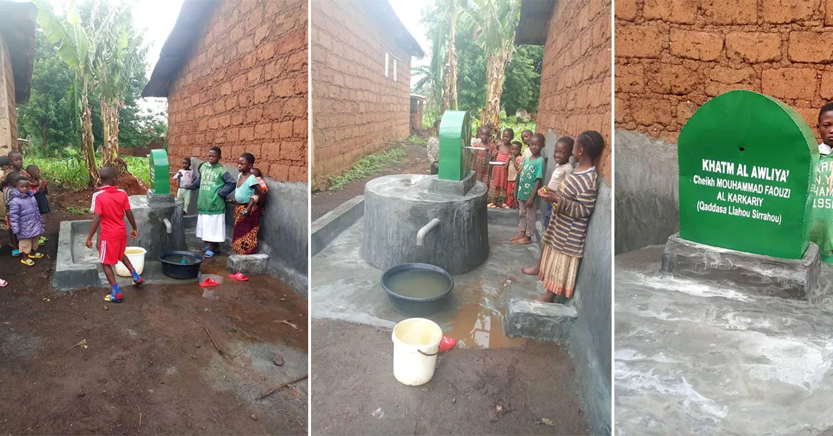 Très vite l'initiative a été répétée avec un second puits, toujours au Togo.