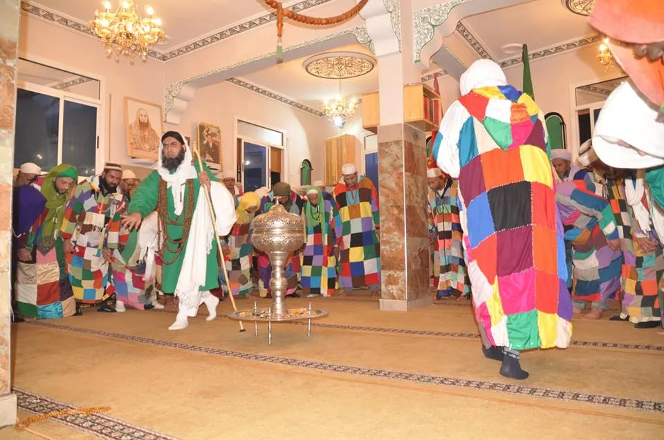 Le Shaykh en plein mouvement !