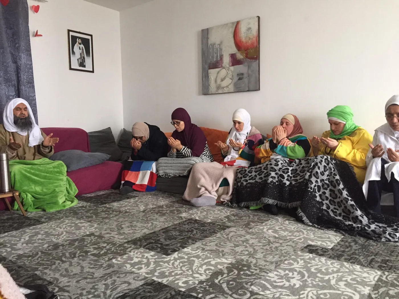 دعاء سيدي الشيخ قبل مغادرته زاوية ليون