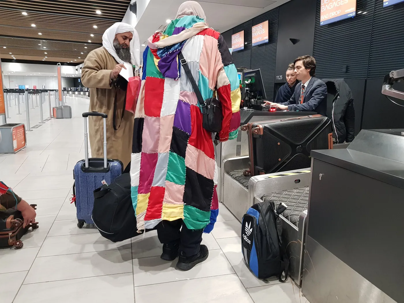 في الطائرة إلى مونتوبان