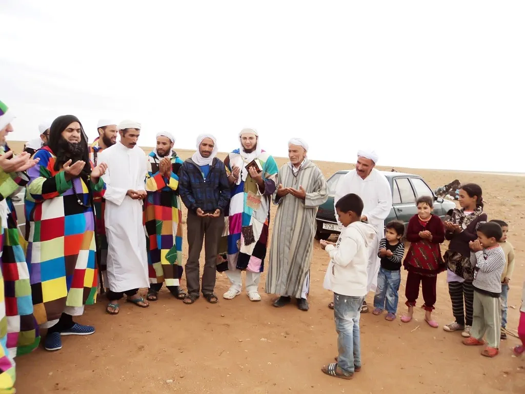 الخيمة الكركرية في برغم (المغرب)