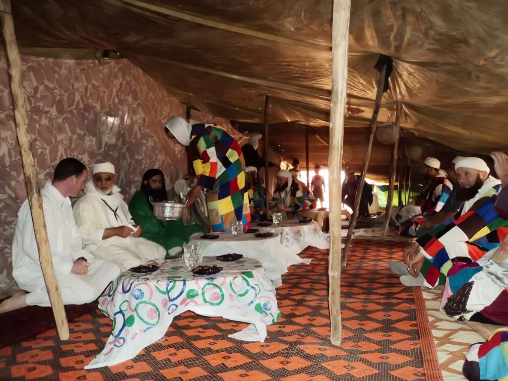 الخيمة الكركرية في برغم (المغرب)