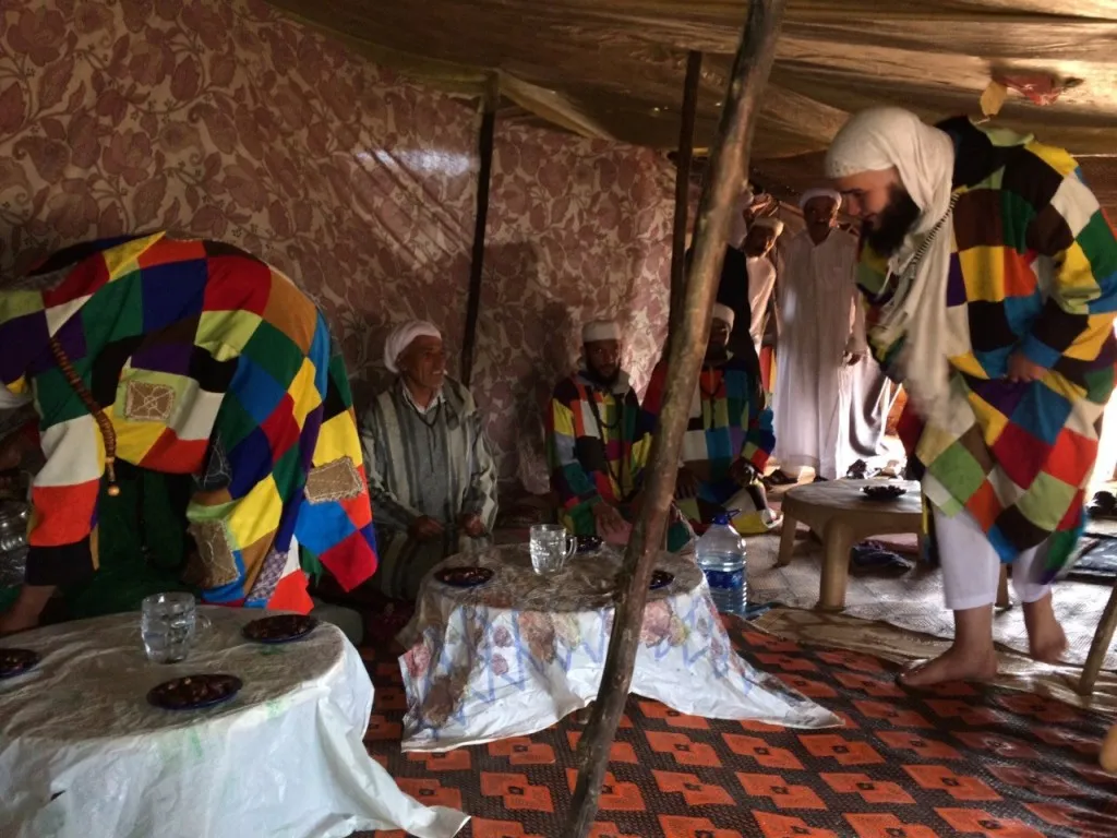 الخيمة الكركرية في برغم (المغرب)