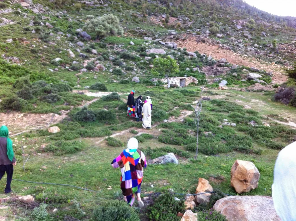 Visite de Mawlay Abdessalam ibn Mashish