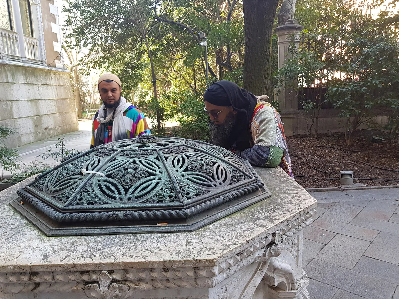 نزهة الشيخ في البندقية
