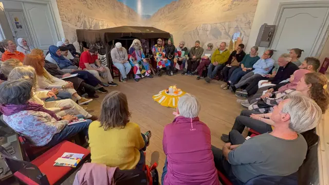 Cercle d'échange autour du Shaykh à Schleswig, Allemagne